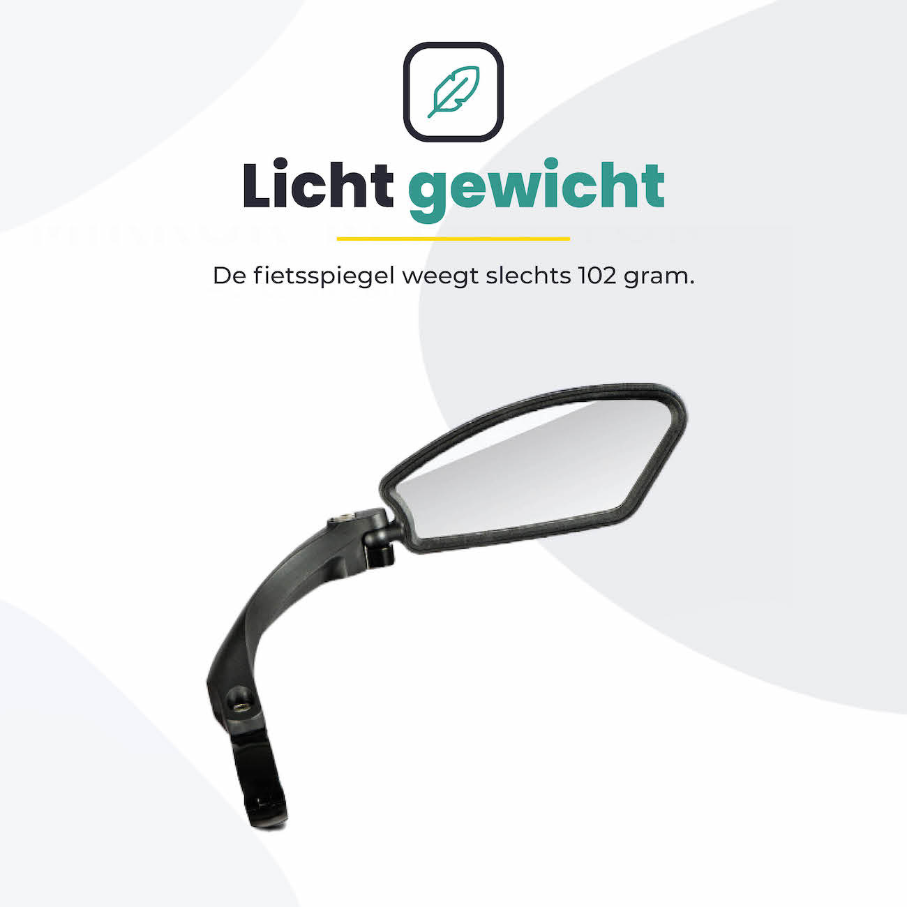 Fietsspiegel Rechts - Extra Stevig - Wegklapbaar - Afbeelding 6
