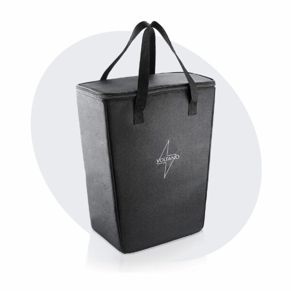 Voltano Koeltas Voor Fietstas Of Rugtas - Inleg Koeltas - Boodschappentas - Zwart - 20 Liter - Afbeelding 8