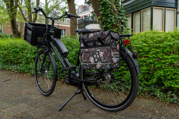Voltano Voorgevormde Enkele Fietstas / Pakaftas - Pink Elegance - 17L - Afbeelding 6