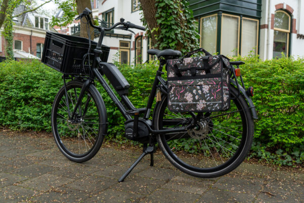 Voltano Voorgevormde Enkele Fietstas / Pakaftas - Pink Elegance - 17L - Afbeelding 10