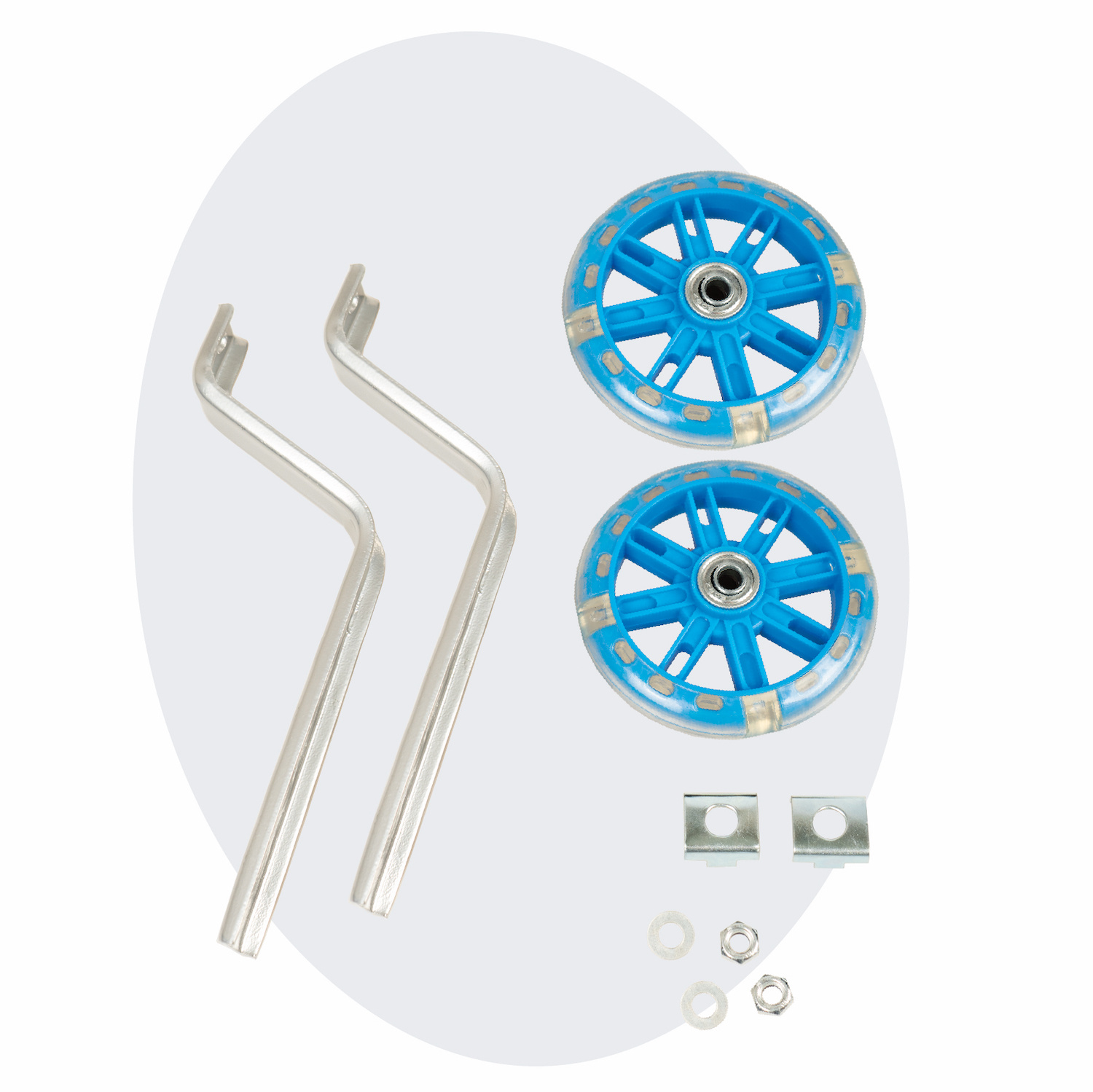 Voltano Zijwieltjes LED Verlichting – Blauw – 12-20 inch - Afbeelding 7