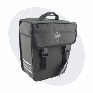 Voltano Enkele Fietstas 20L - Intense Green  - Afgeschuind - Waterdicht